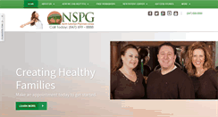 Desktop Screenshot of nspghealth.com